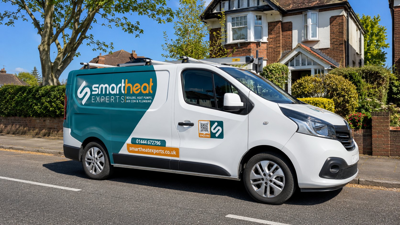 Smart Heat Experts branded service van